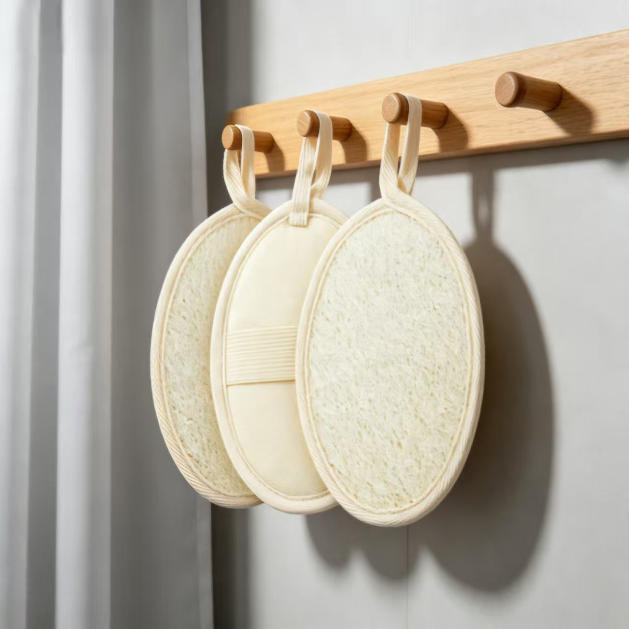 Natural Loofah Shower Scrubber