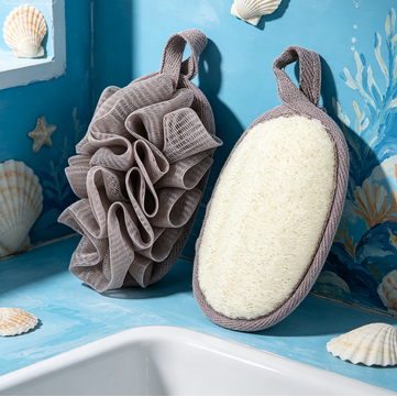 Dual-Sided  Bath Loofah