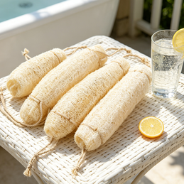 Natural Loofah Body Scrubber 30x35cm