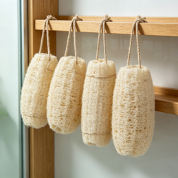 Natural Loofah Body Scrubber 30x35cm