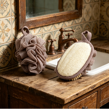 Dual-Sided  Bath Loofah