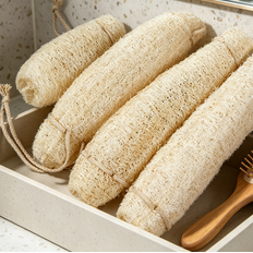 Natural Loofah Body Scrubber 13x 17cm