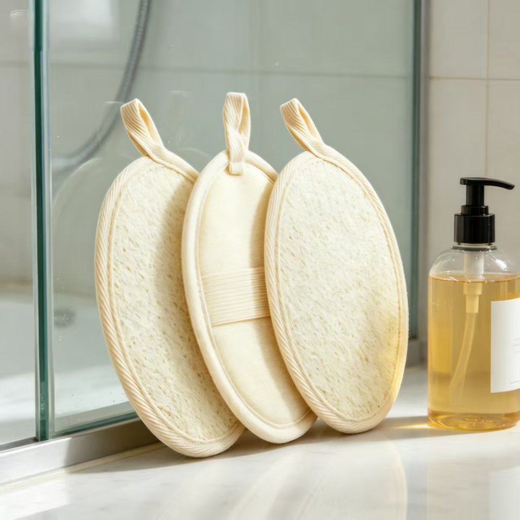 Natural Loofah Shower Scrubber