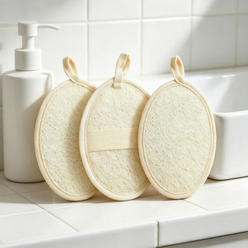 Natural Loofah Shower Scrubber