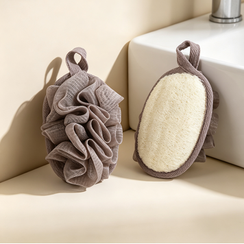 Dual-Sided  Bath Loofah